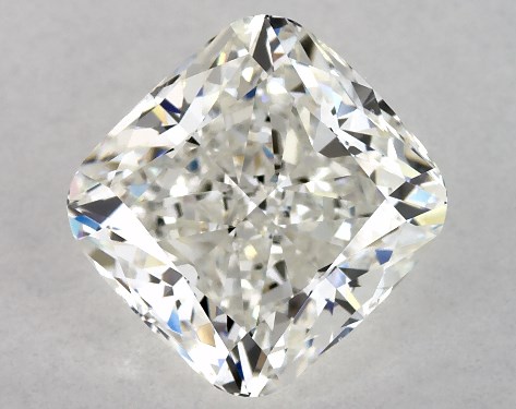 GIA 2.01 Carat H-VS2 Ideal Cut Cushion Modified Diamond